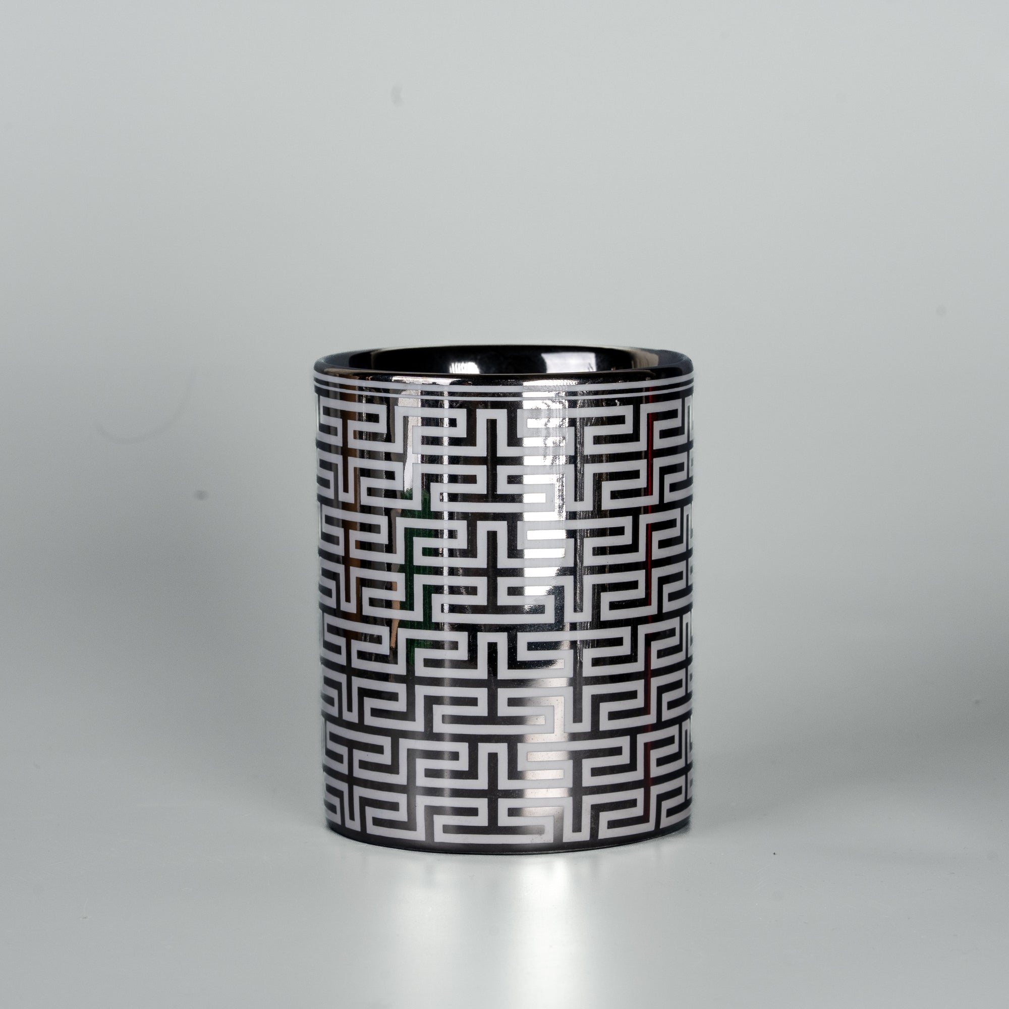 30cl White Crown Geo Ceramic Jar - Limited Edition