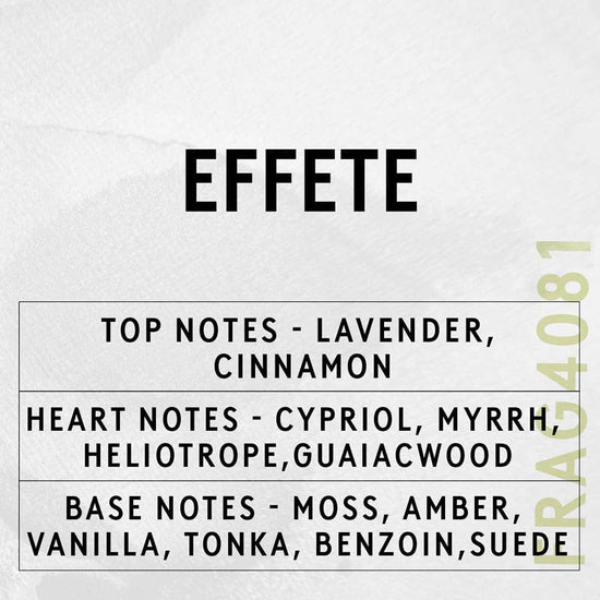 Effete Scent Card