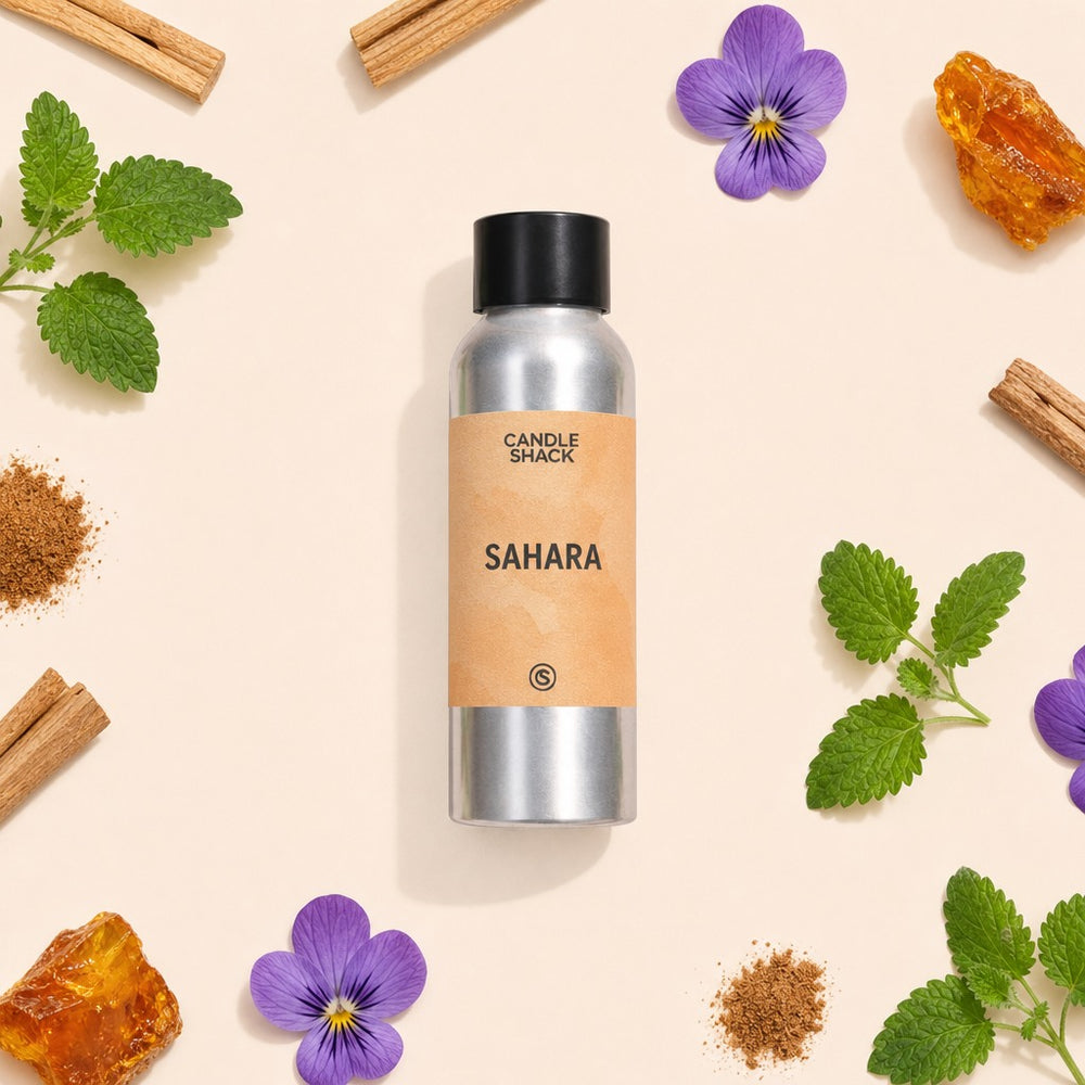 Sahara fragrance oil – spicy woody oriental candle scent by Candle Shack