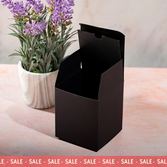 Folding Box & Liner For 30cl Lotti - Black