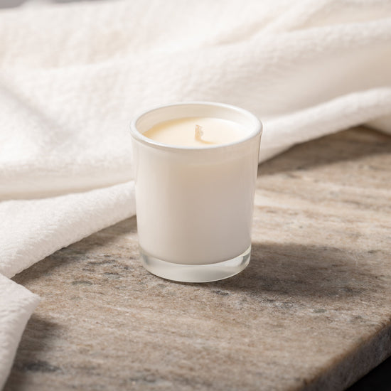 5cl Gabrielle Candle Glass - Internally White Gloss