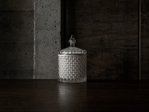 23cl White Geo Jar - Limited Edition