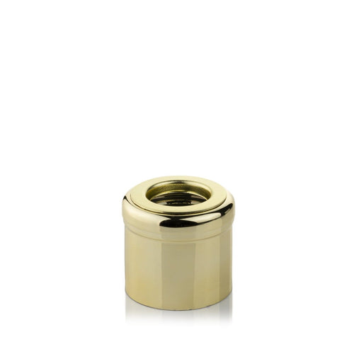 Cap - Diffuser - 28mm - Gold - Tophat with EPE - Pack of 6