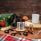 Gourmand Christmas Starter Kit with its component on a wooden backdrop