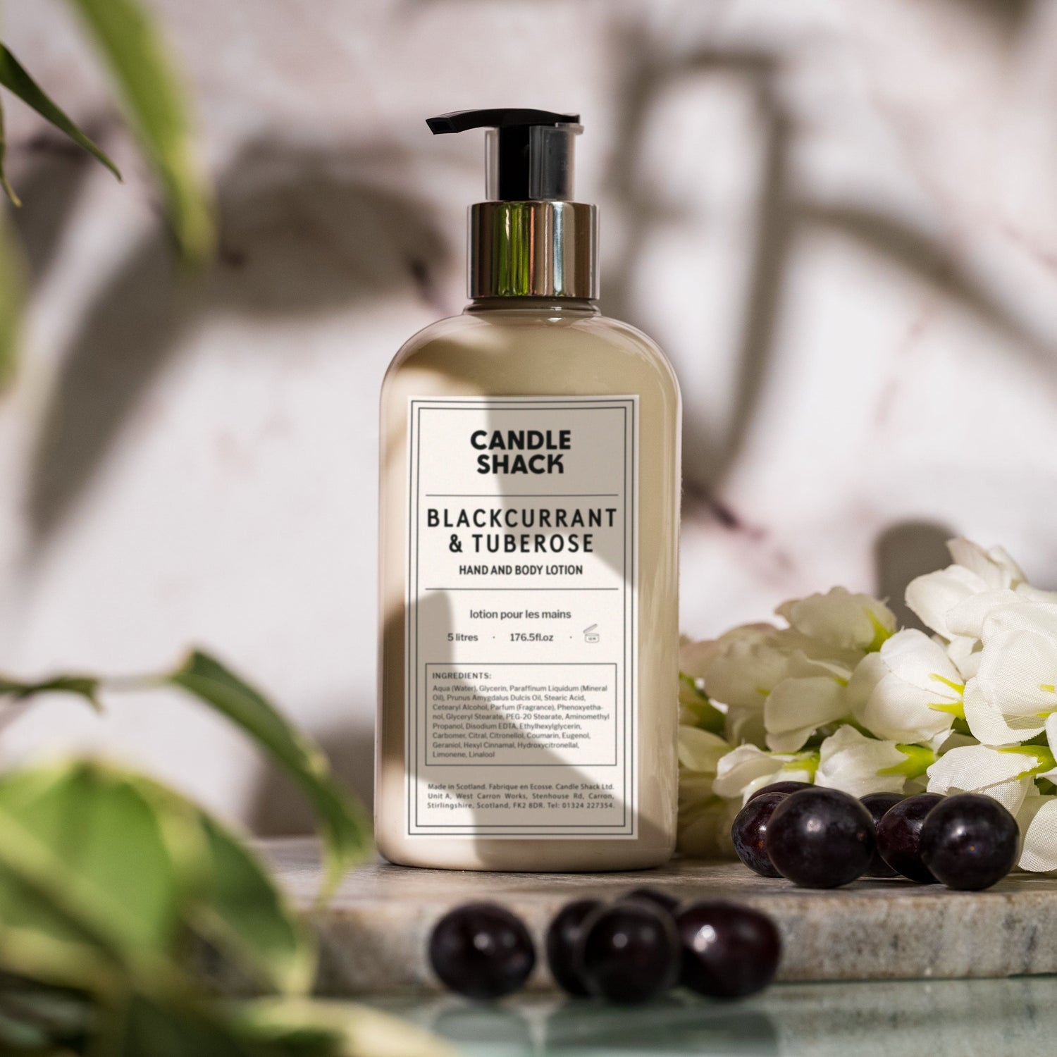 Hand & Body Lotion - Blackcurrant & Tuberose