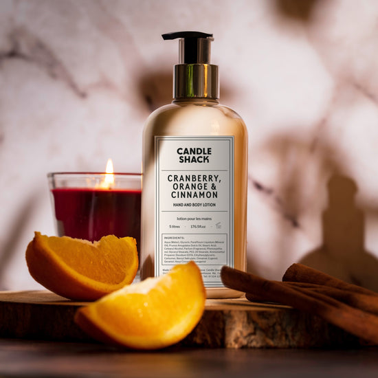 Hand & Body Lotion - Cranberry, Orange & Cinnamon