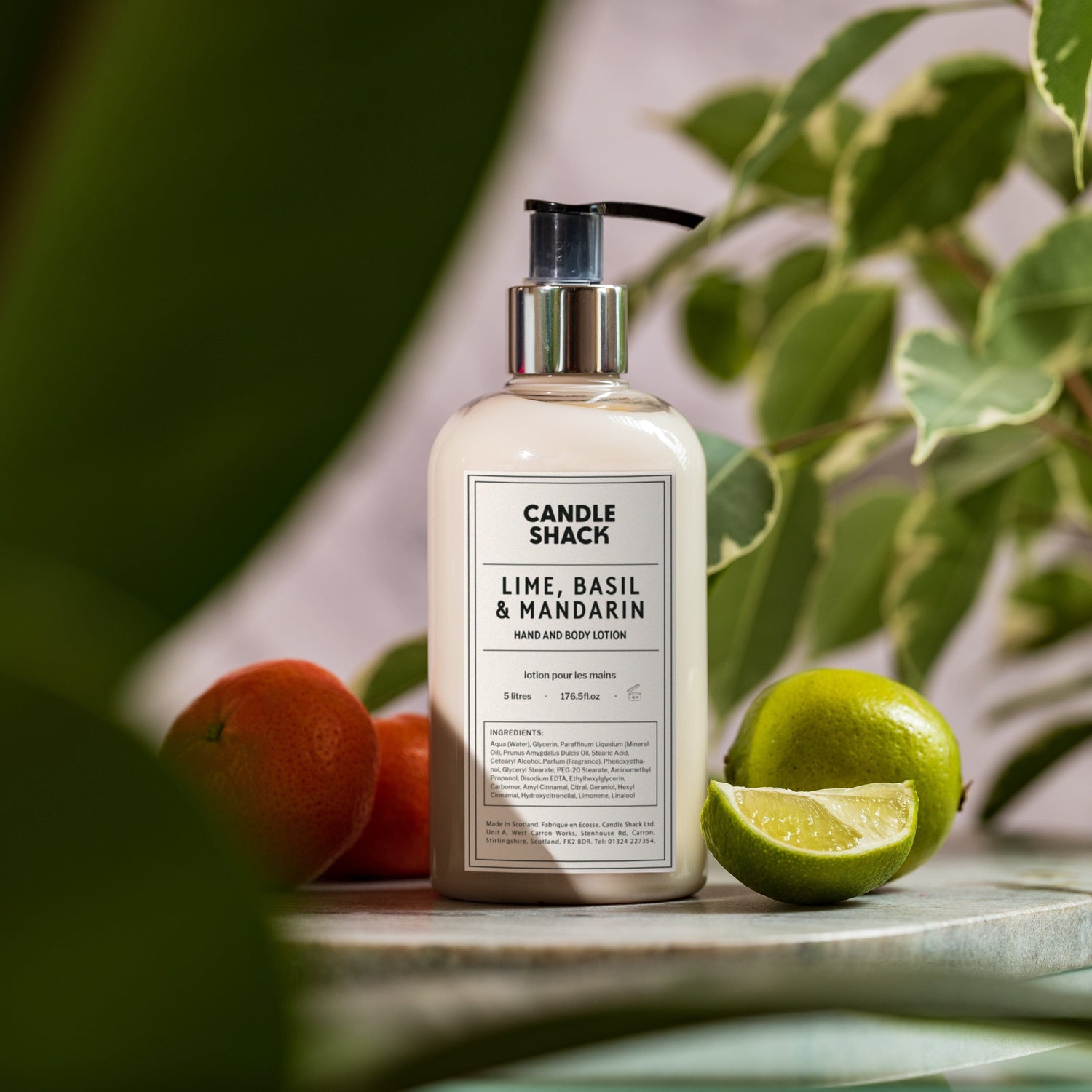 Hand & Body Lotion - Lime, Basil & Mandarin