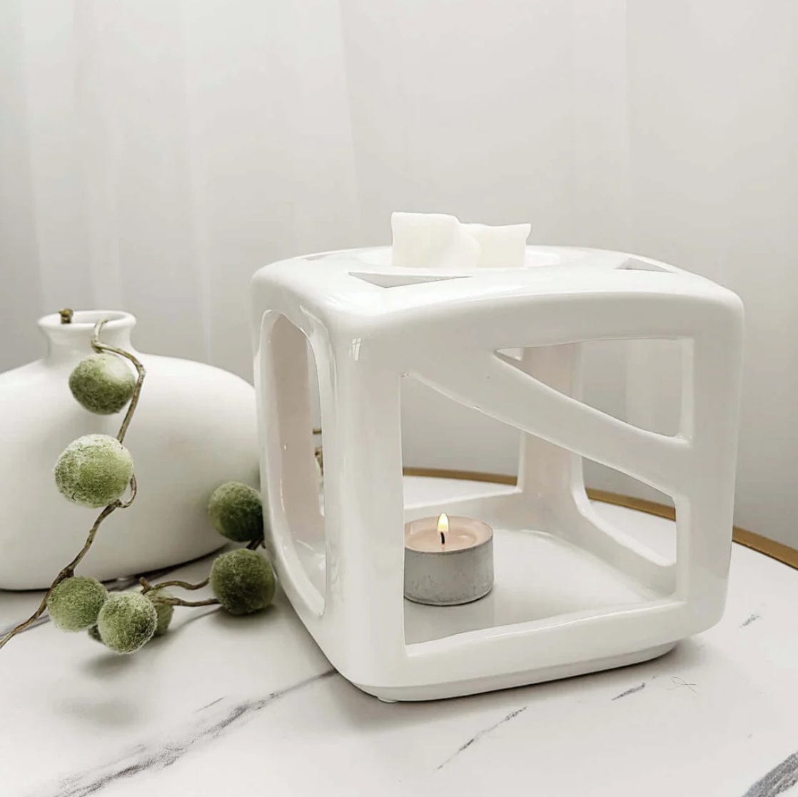 Wax Burner Naples - White