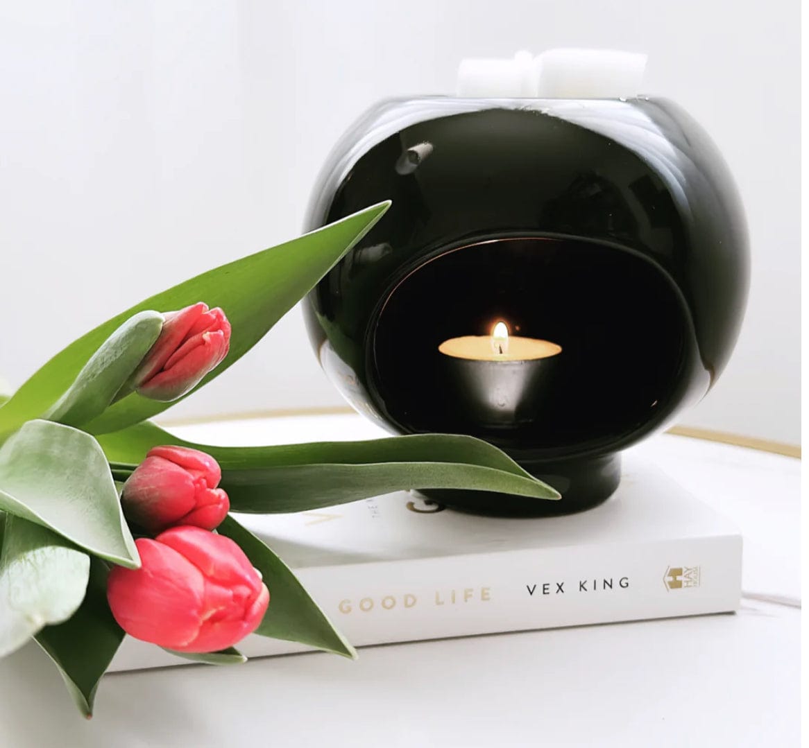 Wax Burner Prague - Black