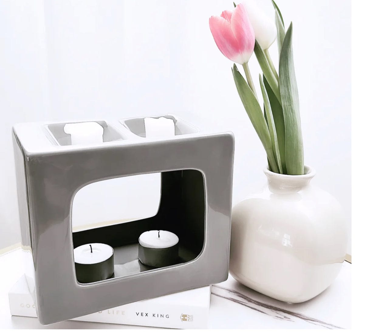 Wax Burner Talin Deluxe - Grey