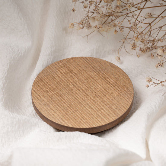 Wooden Lid - Natural - for 30cl Lotti