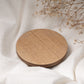 Wooden Lid - Natural - for 30cl Lotti (Pack Of 6)