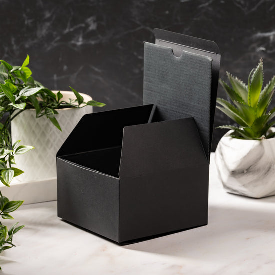 Luxury Folding Box & Liner for 50cl - Black