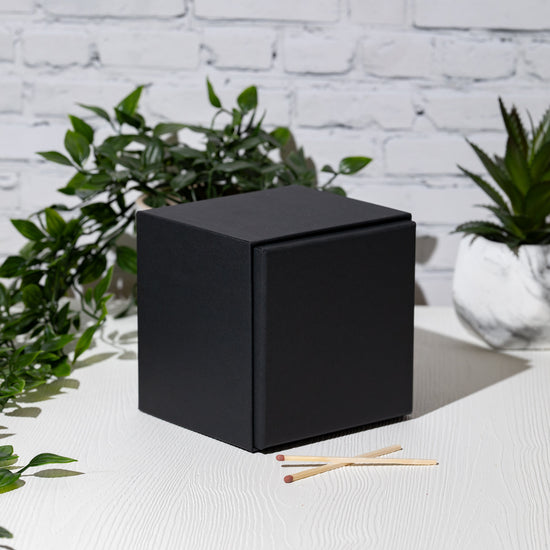 Luxury Rigid Box for Tall 3-Wick Bowl - Black