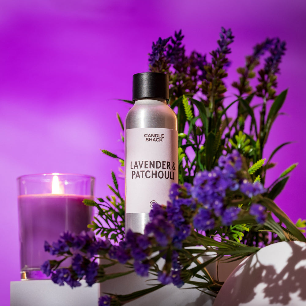 Lavender Patchouli Candle Shack UK - Main Image