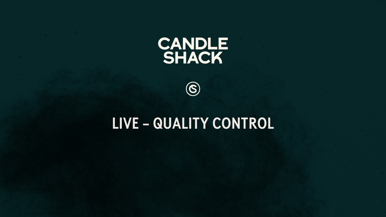 Load video: Candle development to production livestream