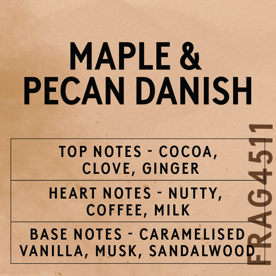 Maple & Pecan Danish Fragrance Oil Scent Card