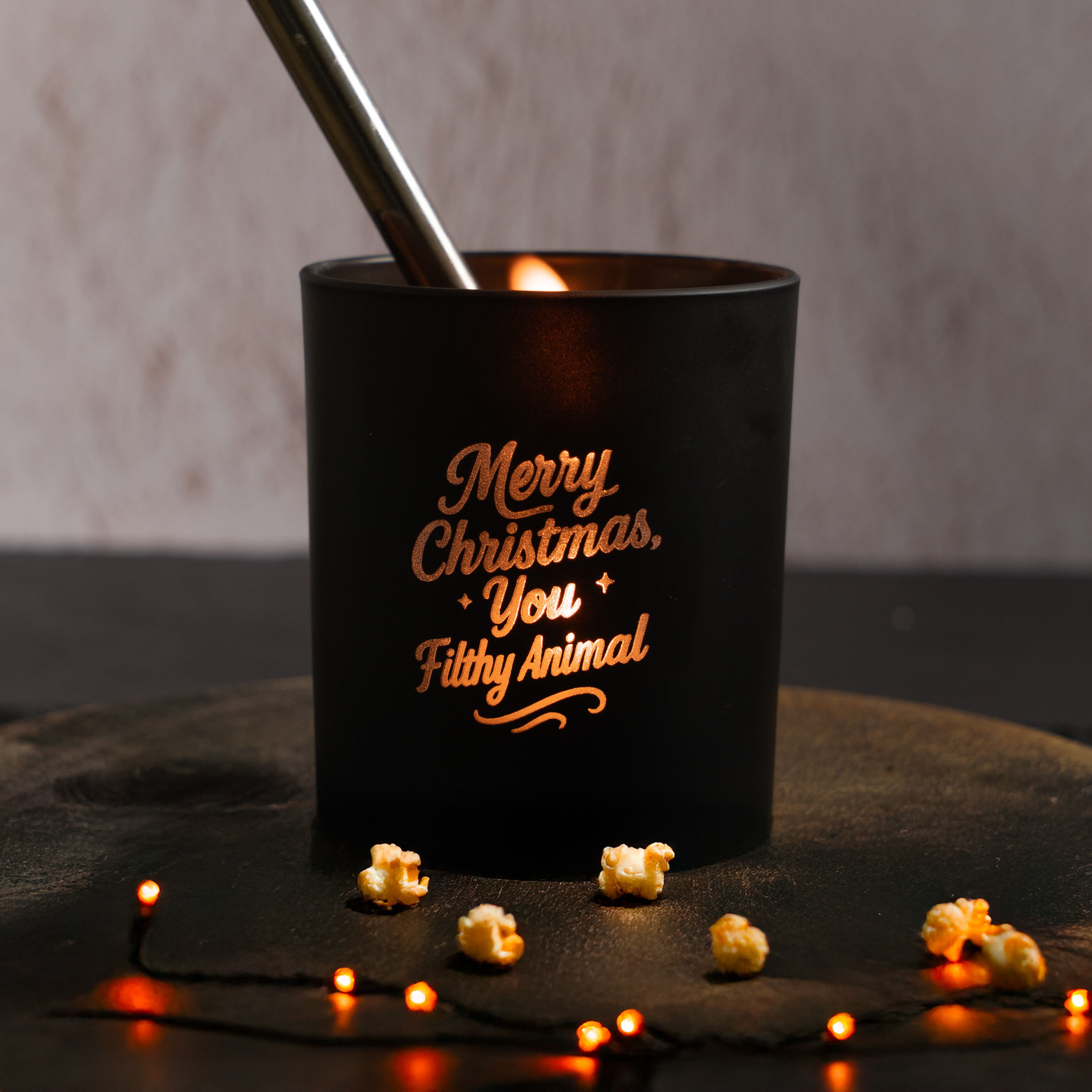 Filthy Christmas - Matt Black 30cl – Candle Shack