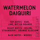 Watermelon Daiquiri Fragrance Oil (25kg)