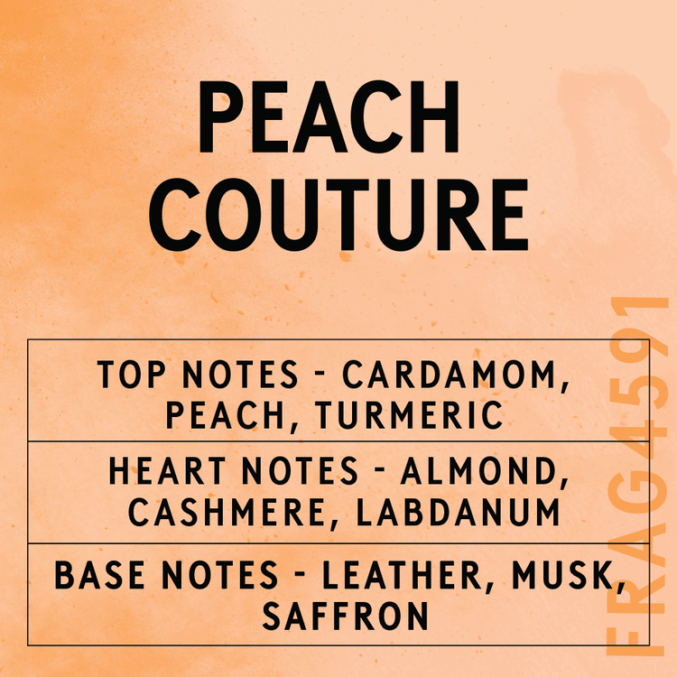 Scent notes of the fragrance Peach Couture