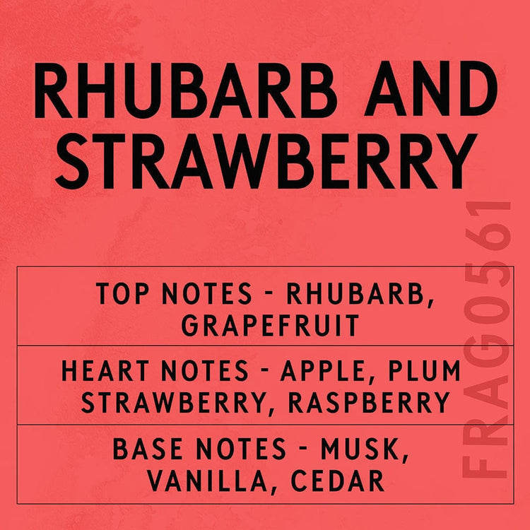 Rhubarb And Strawberry Scent Card