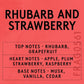 Rhubarb And Strawberry Scent Card