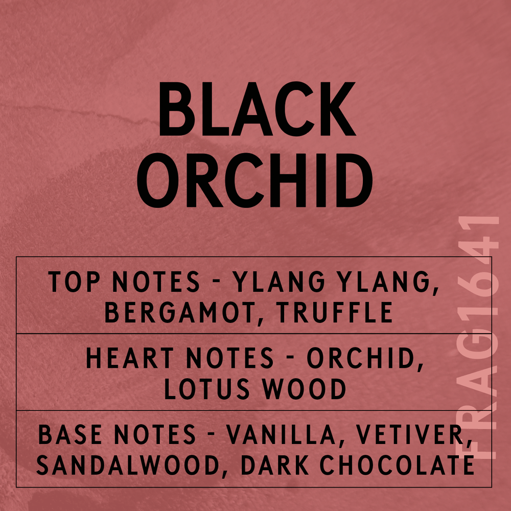 Black Orchid Scent Card