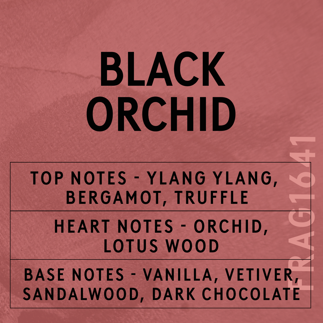Black Orchid Scent Card