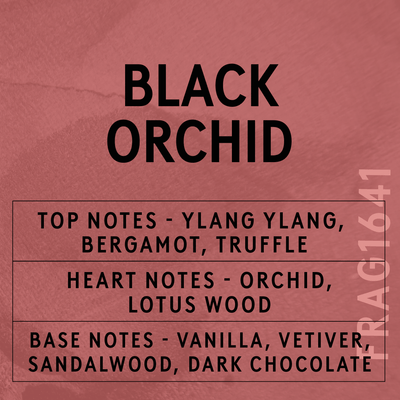 Black Orchid Scent Card
