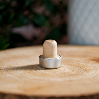 Silver diffuser plugs for 200ml diffuser bottles, box of 6