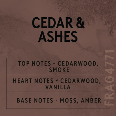 Cedar & Ashes Fragrance Oil
