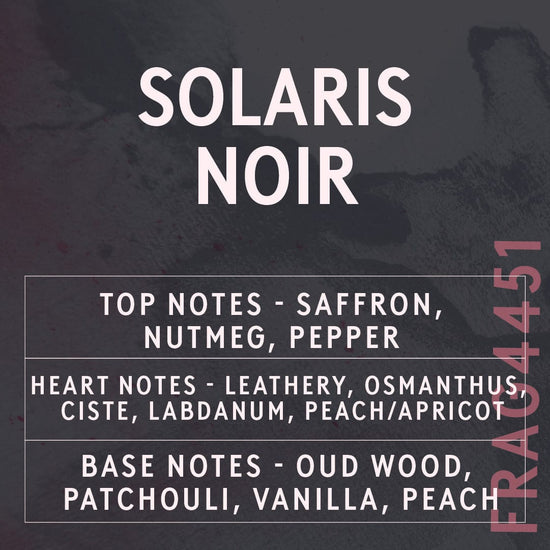 Solaris Noir Fragrance Oil