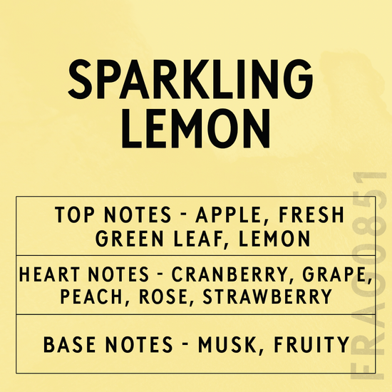 Sparkling Lemon Fragrance Oil