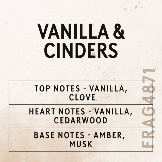 Vanilla & Cinders Fragrance Oil