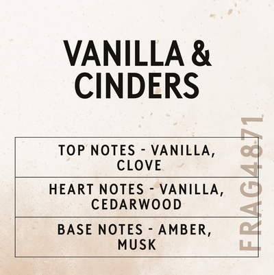 Vanilla & Cinders Fragrance Oil