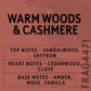 Warm Woods & Cashmere Fragrance Oil