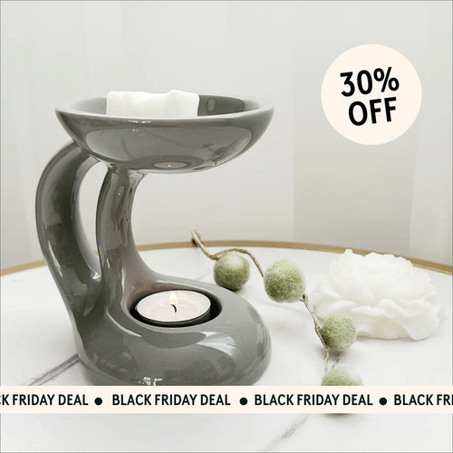 Wax Burner Bali - Grey