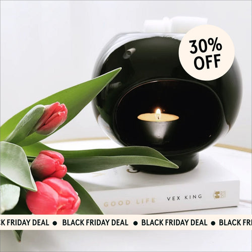 Wax Burner Prague - Black