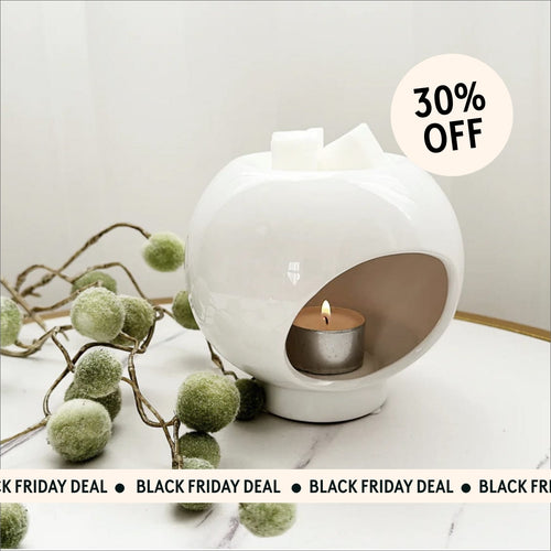 Wax Burner Prague - White