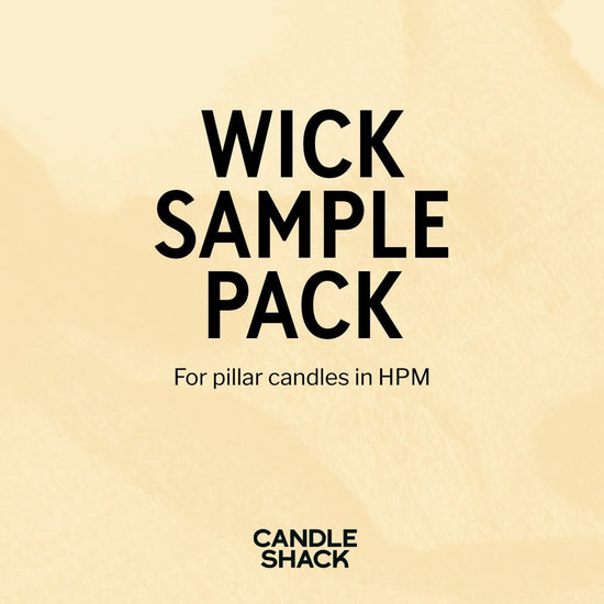 Wick Sample Pack For Pillar Candles In HPM