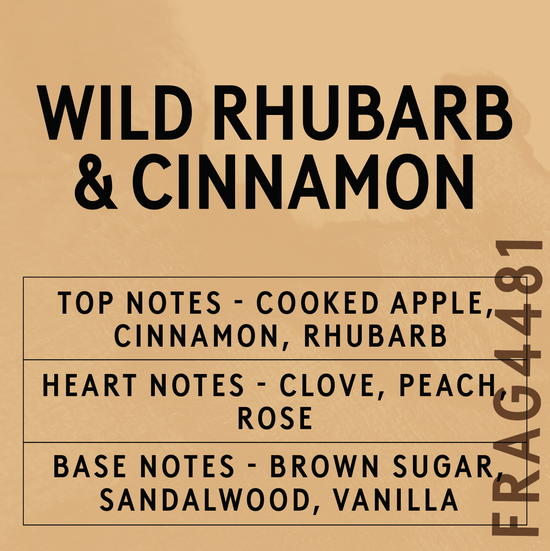 Wild Rhubarb & Cinnamon Fragrance Oil