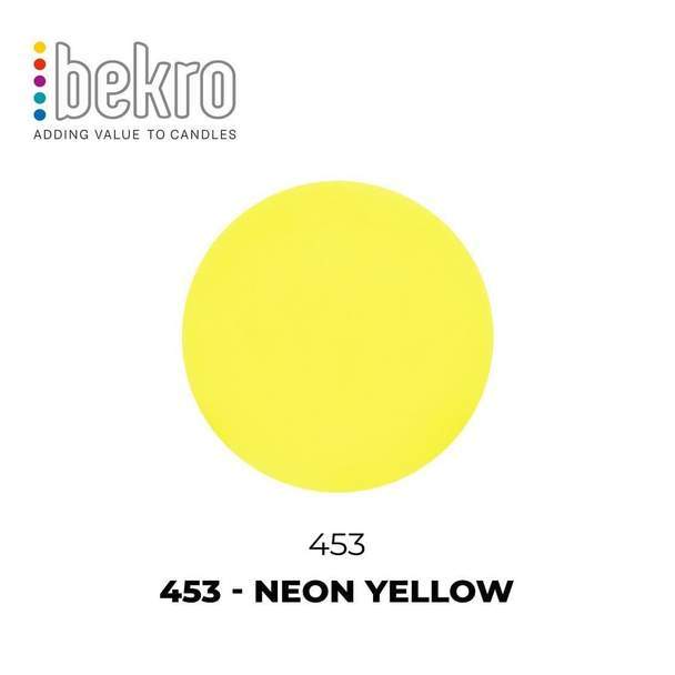 Bekro Dye - 453 - Neon Yellow