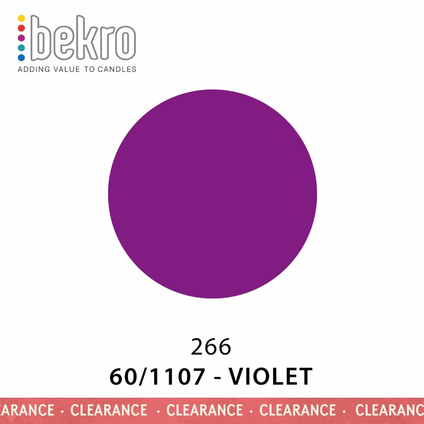 Bekro Dye - 60/1107 - Violet