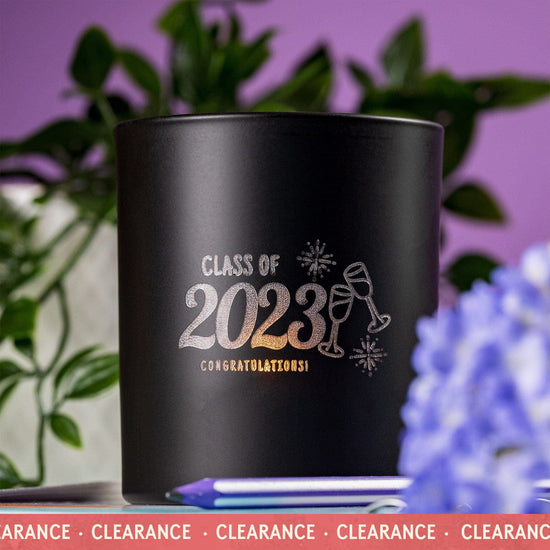 Class of 2023 - Matt Black 30cl Lotti Candle Jar
