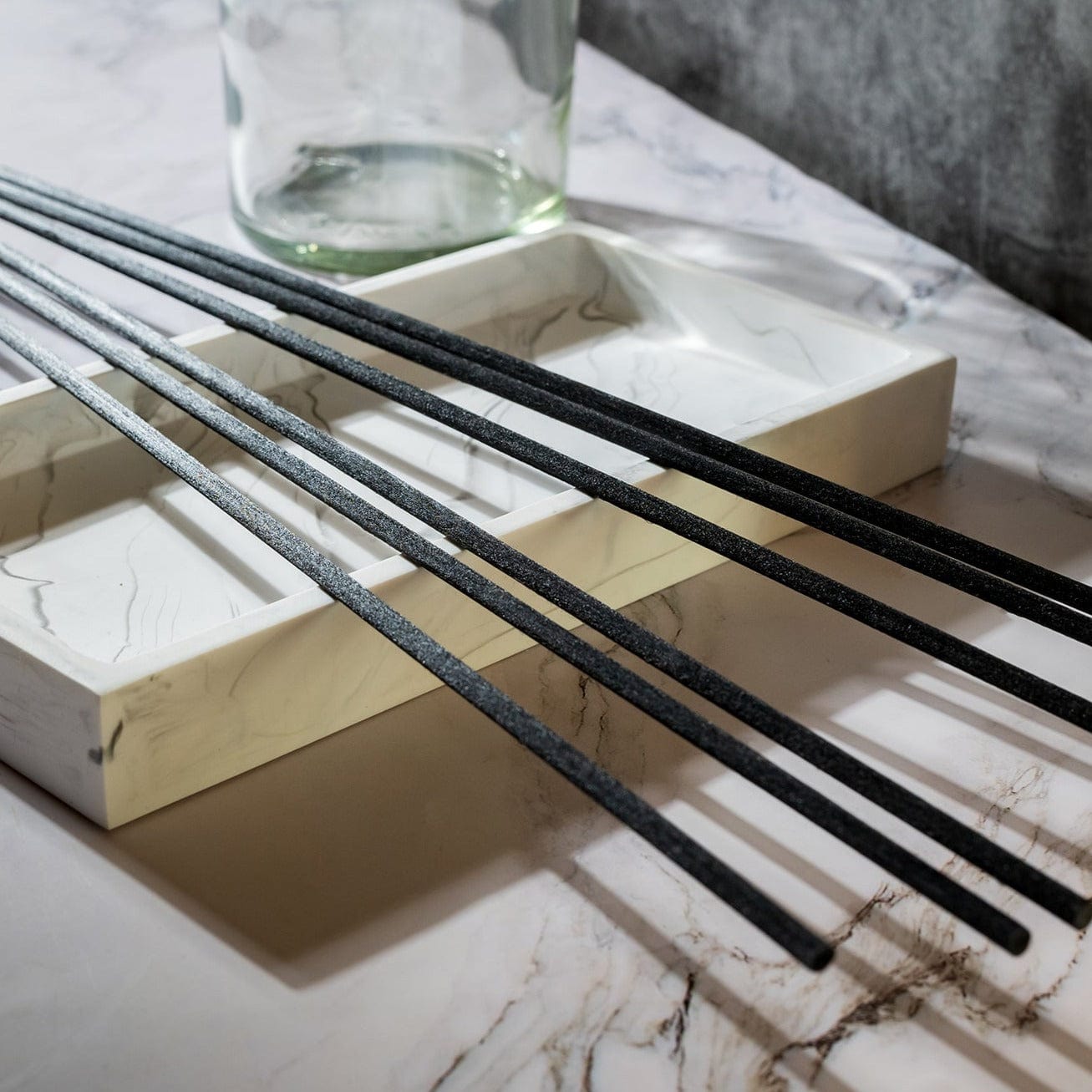 Black Fibre Reeds - 4mm x 400mm | Candle Shack UK