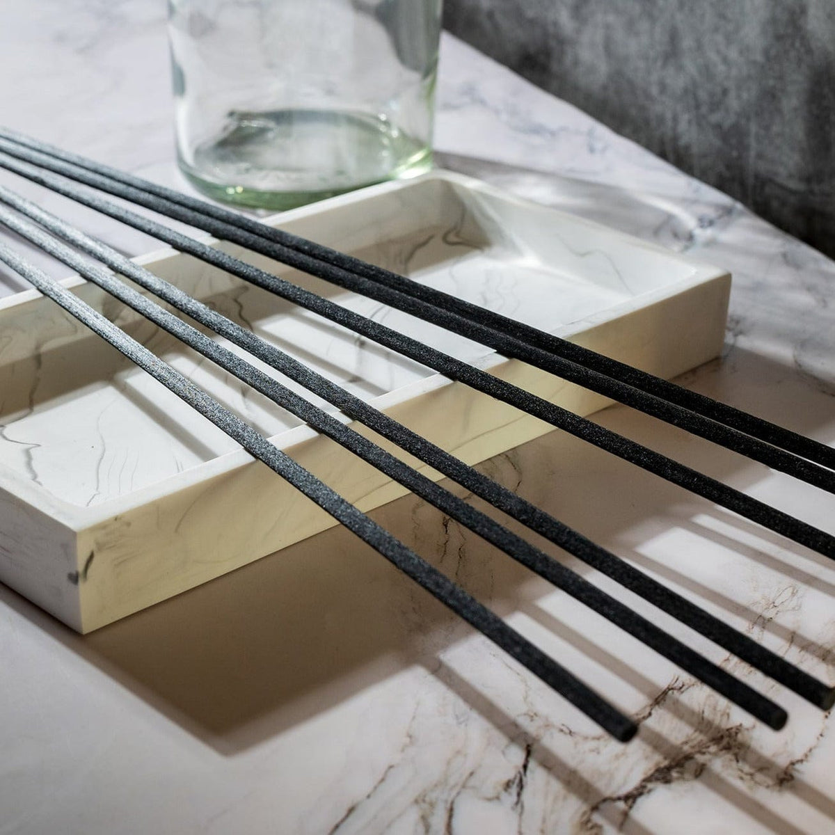 Lack Reeds Black Fibre Reeds - 4mm x 400mm | Candle Shack UK