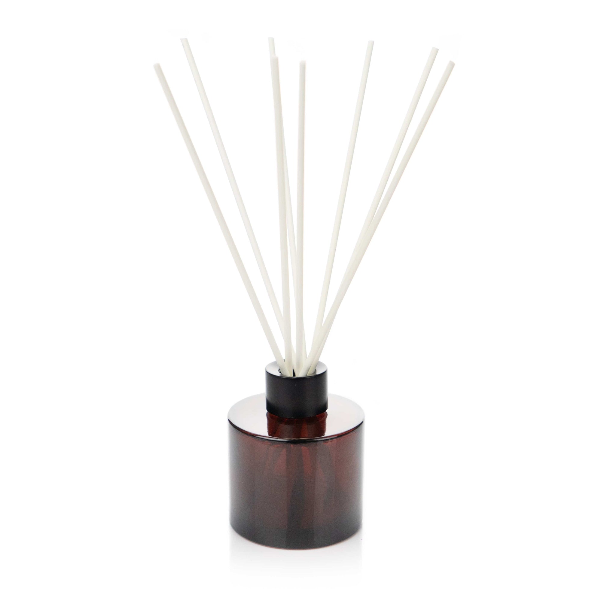 Candle Shack Diffuser Bottle 100ml Squat Diffuser Bottle - Amber (Box of 6)