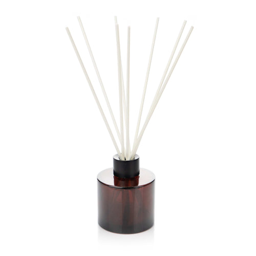 Candle Shack Diffuser Bottle 100ml Squat Diffuser Bottle - Amber (Box of 6)