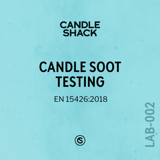 Candle soot testing by a reputed lab.