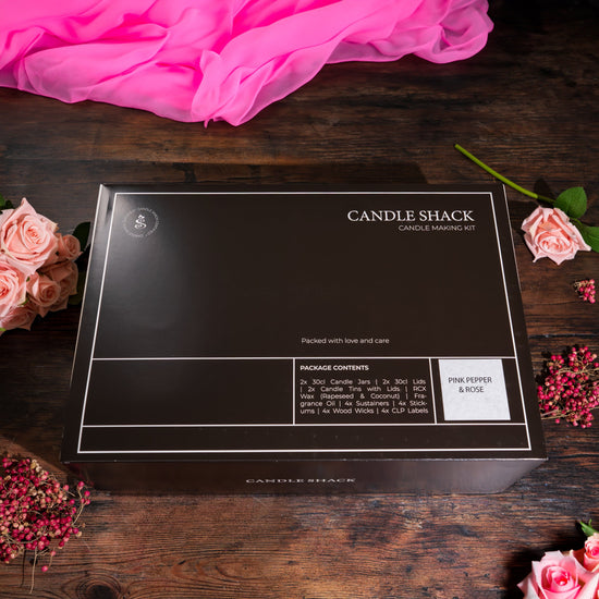 Pink Pepper & Rose - Candle Making Kit